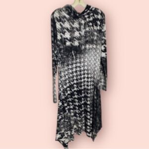 Joseph Ribkoff Striped Asymmetric Dress size 10